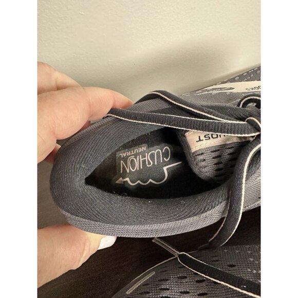 Brooks Ghost 13 Running Shoes Womens Size 8 BLACK PEARL Athletic Trainers - Picture 10 of 10